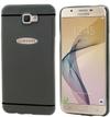 COVERBLACK Rubber Back Cover Compatible model for Samsung Galaxy On7 Prime - Black