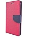 COVERBLACK Artificial Leather::Rubber Flip Cover Compatible model for Samsung Galaxy A2 Core Mercury - Pink