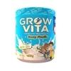 Grow Vita Growth Ka Naya Formula Delicious, Nutritious Malt Base Milk Food, Essential Nutrients Available, Vanilla No Added Sugar Flavours Drink. 400GM