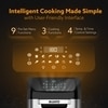 AGARO Regency 1800W, 12L, Family Rotisserie Oven, Electric Air Fryer, Silver