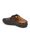 Bucik Men's Brown Synthetic Leather Slip-On Casual Sandal