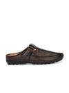 Bucik Men's Brown Synthetic Leather Slip-On Casual Sandal