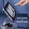 GADGETSWEAR Mobile Stand Selfie Stick Phone with Tripod Holder for Video Recording (Combo with Mobile Stand Holder),Vlogging Accessories Kit, YouTube Making Gadgets Photo/Videos Remote, 360 Rotation