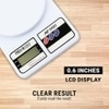 Ant Esports AEKS100 Kitchen Weighing Machine/Food Scale for Health, Fitness, Shop,Home Baking & Cooking with Large LCD Display,Tare Function, OverLoad Indicator, Weigh Up to 10Kgs, 30 Months Warranty
