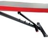 Protoner Fitness Adjustable Incline, Decline, and Flat Bench(Black and Red)