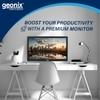 GEONIX PC Monitor (47 cm/18.5 Inch) | Resolution 1366 x 768 | Display Output-VGA & HDMI | LED Display | Power Consumption 21W (Max) | 3 Years Warranty