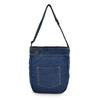 Tener 9 L Denim Sling Bag - Tunic Style , Front & Back Slip Pockets, Enzyme - Wash