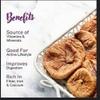 Sarthi DeLight Premium Dried Afghani Anjeer Low in Fat|Healthy Snack Rich Source of Vitamins Dietary Fiber|Dry figs 1 kg