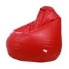 SATTVA Classy.Elegant.Stylish XXL Red Leatherette Bean Bag Cover 24 inch x 24 inch x 42 inch