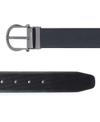 Elite  Crafts Men Italian Leather  Belt Silver buckle 34 inches