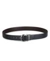 Elite  Crafts Men Italian Leather  Belt Silver buckle 34 inches