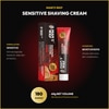 MAN'SWAY Shaving Cream for Men | Rich Lather & Moisturising | Sensitive Skin | 60g (Pack of 2)