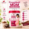 Pregablush Mom Protein Powder Chocolate Flavour 200 g | Immunity Support, Fetal Brain & Visual Development, DHA, GLA & Essential Minerals