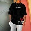 WAAMY69  Drop shoulder tshirts Black_L
