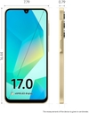 Samsung Galaxy A16 5G,6GB Ram,128 GB Storage,Gold,Smartphone