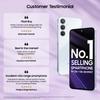 Samsung Galaxy A35 5G, 8GB Ram, 128GB Storage, Awesome Iceblue, Smartphone