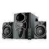 Intex Speaker 2.1 Bluetooth Home Theater System with Powerful Bass, 55W Multimedia Speaker with FM, USB, AUX and Remote Control, Ideal for TV, PC and Mobile (2100 PRO FMUB)