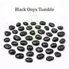 TREEMAISON Black Onyx Tumble Stone | 100 gm Natural Crystal Pebble Tumbled Gemstone | Reiki Healing Stone | Vastu Correction Gravel | Aquarium Pebbles | Home Decor | Garden Table Decor | Pack of 1