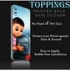 Toppings Printed Matte finish Vinyl Skin Sticker (This is not Back Case Covers) Scratch Less for Mobile Back and Camera lens for Samsung Galaxy A15 5G Design B11 -MT