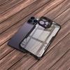 ELVEN Transparent Clear Design Back Cover for Apple Iphone 16 Pro with Camera Protection Bump and Shockproof Design Back Case