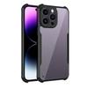 ELVEN Transparent Clear Design Back Cover for Apple Iphone 16 Pro with Camera Protection Bump and Shockproof Design Back Case