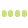 AFFITUDE AUTO | Yellow | Luminous Wheels Cap Tire Valve Stem, Glow Luminous at Night, Air Caps Cover Fluorescent, Illuminated Auto Car Wheel Valve Stem Caps Cover Set Of 8 Compatible with Skoda Kamiq