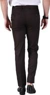 AD & AV Men Multicolor1 Solid Synthetic Pack Of 3 Formal Trousers