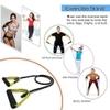 ShopiMoz Single String Toning Resistance Tube Exerciser for Workout Strength Training Physical Therapy with Adjustable Grip for Men and Women