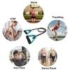 ShopiMoz Single String Toning Resistance Tube Exerciser for Workout Strength Training Physical Therapy with Adjustable Grip for Men and Women