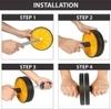 ShopiMoz Fitness Ab Roller for Abs Workout, Ab Wheel Exercise Equipment