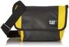 CAT Unisex Black &Yellow DETROIT Messenger Bag (83828-12)
