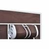 Eco Shopee Shopping Simplified 4+2 Fancy Layer Collapsible Wardrobe Almirah Portable Cloth Rack Foldable Cupboard for Clothes Storage Organizer Shelves Non Woven Fabric and PP Plastic Storage Unit (Self Assemble) (7800-1 , Brown)