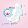 Mehko Plus Secure Sanitary Pads For Women with wings (Regular) 6 Pads Each,PACK OF 10 Sanitary Pad  (60 Pieces)