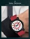 IIK COLLECTION Watches for Men Round Numerical Dial Analogue Men Watch|Long Battery Life| Long Lasting Polish/Adjustable Fixable Silicon Strap|Watches for Boys. (IIK-942M)