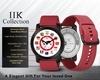 IIK COLLECTION Watches for Men Round Numerical Dial Analogue Men Watch|Long Battery Life| Long Lasting Polish/Adjustable Fixable Silicon Strap|Watches for Boys. (IIK-942M)
