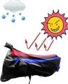 RONISH Waterproof Two Wheeler Cover for Honda (Livo, Black, Red, Blue)