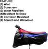 RONISH Waterproof Two Wheeler Cover for Honda (Livo, Black, Red, Blue)