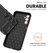 Golden Sand for Samsung Galaxy S23+ Plus 5G Cover Drop Tested Shock Proof Slim Armor Aramid Carbon Fibre Rugged TPU Case for Samsung Galaxy S23+ Plus 5G, Black