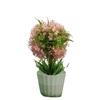 Five Seasons Artificial Pink Plants for Home Dcor| Artificial Plants with Pot | Artificial Plants for Decoration | Home Dcor Items for Living Room | Diwali Decoration Items Diwali Gifts