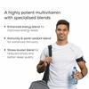TrueBasics Advanced Multivitamin, Multivitamin for Men & Women, Energy Blend, Immunity Blend, Stress Buster Blend | Clinically Researched Ingredients & Herbal Extracts, 60 Multivitamin Tablets