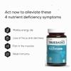 TrueBasics Advanced Multivitamin, Multivitamin for Men & Women, Energy Blend, Immunity Blend, Stress Buster Blend | Clinically Researched Ingredients & Herbal Extracts, 60 Multivitamin Tablets