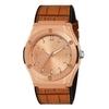 SWADESI STUFF Analog Quartz Wrist Watch for Men and Boys | Stylish Leather Strap | Classic Round Dial | Luxury Fashion Timepiece | Elegant Casual & Formal Wear Accessory