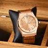 SWADESI STUFF Analog Quartz Wrist Watch for Men and Boys | Stylish Leather Strap | Classic Round Dial | Luxury Fashion Timepiece | Elegant Casual & Formal Wear Accessory