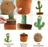 Childgossip 100% New Hot Selling Dancing Cactus Toy Singing Plush Rechargeable& Recording (Multicolor)