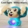 Childgossip Premium Quality Dancing and Spinning Monkey Toy With Light And Music (Multicolor)