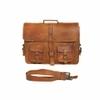 Pranjals House Leather Amber Brown Messenger Bag