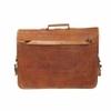 Pranjals House Leather Amber Brown Messenger Bag