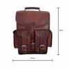 Pranjals House Leather Brown Messenger Bag For Men