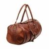 Pranjals House Leather Brown Duffle Bag For Men And Women