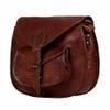 Pranjals House Leather Brown Handbag For Women